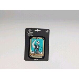 NEW! Disney The Nightmare Before Christmas Jack & Sally Tarot Patches - LOT OF 2